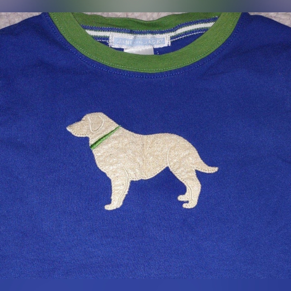 Janie and Jack Blue Dog Graphic Tee Baby Boy 18-24M - Picture 2 of 7
